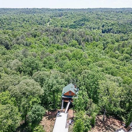 Sky'S The Limit Treehouse Near Helen, Georgia Vila Cornelia Exterior foto