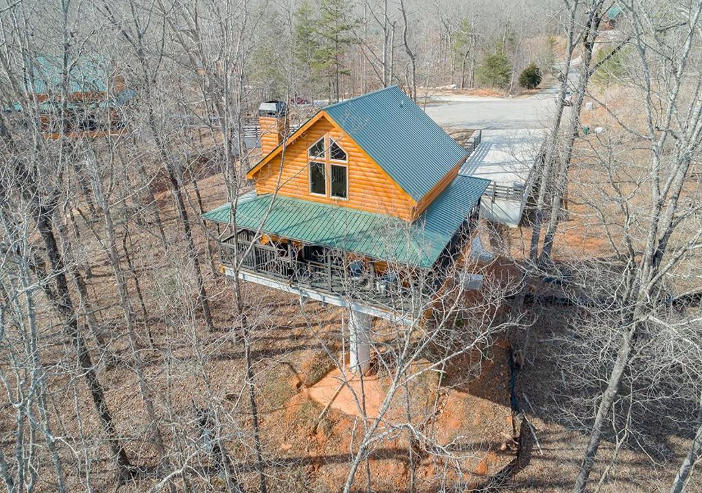 Sky'S The Limit Treehouse Near Helen, Georgia Vila Cornelia Exterior foto