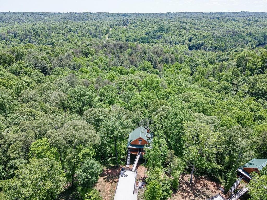 Sky'S The Limit Treehouse Near Helen, Georgia Vila Cornelia Exterior foto